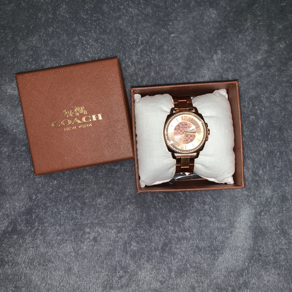 Coach Watch Rose Gold